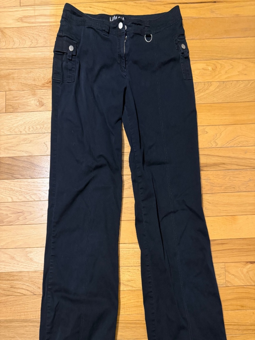 I.AM.GIA Black Utility Cargo Pants Size L Goth Grunge Y2K Streetwear